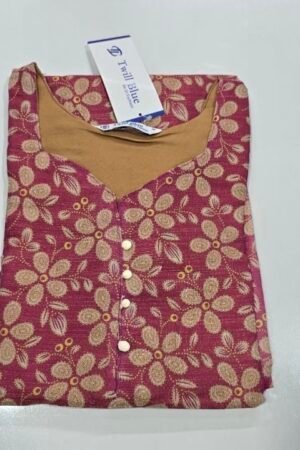 Tissue silk kurti