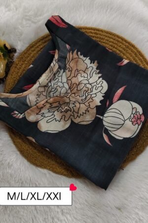 Daily wear kurti (Elephant grey color)