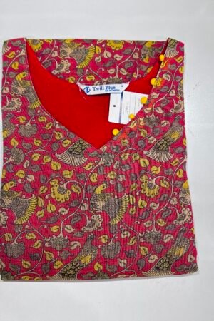 Tissue silk kurti